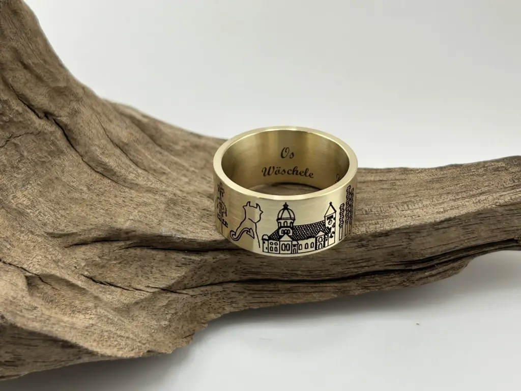 Würselener Stadtring in Gold - Os Wöschele