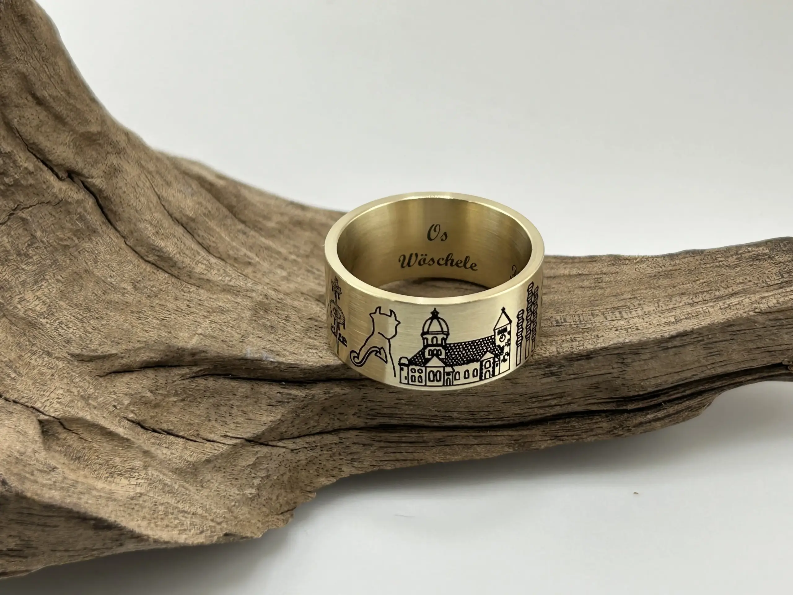 Würselener Stadtring in Gold - Os Wöschele