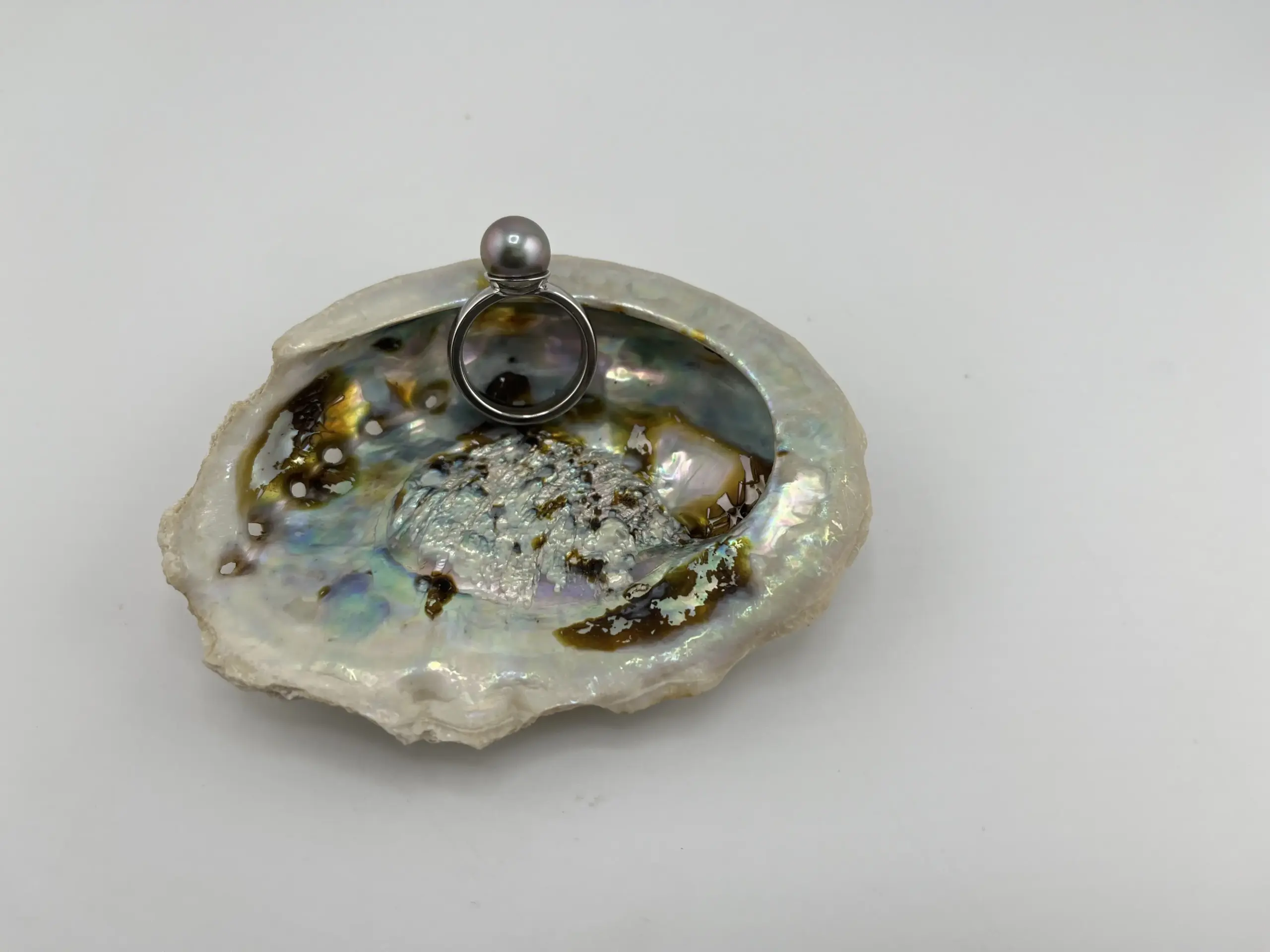 Kaelber Goldschmeide Würselen - Urlaubssouvenir Tahitiperle - Ring